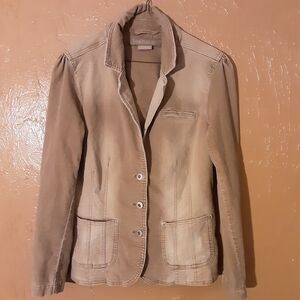 Jeanstar Women's Beige Blazer Size Large